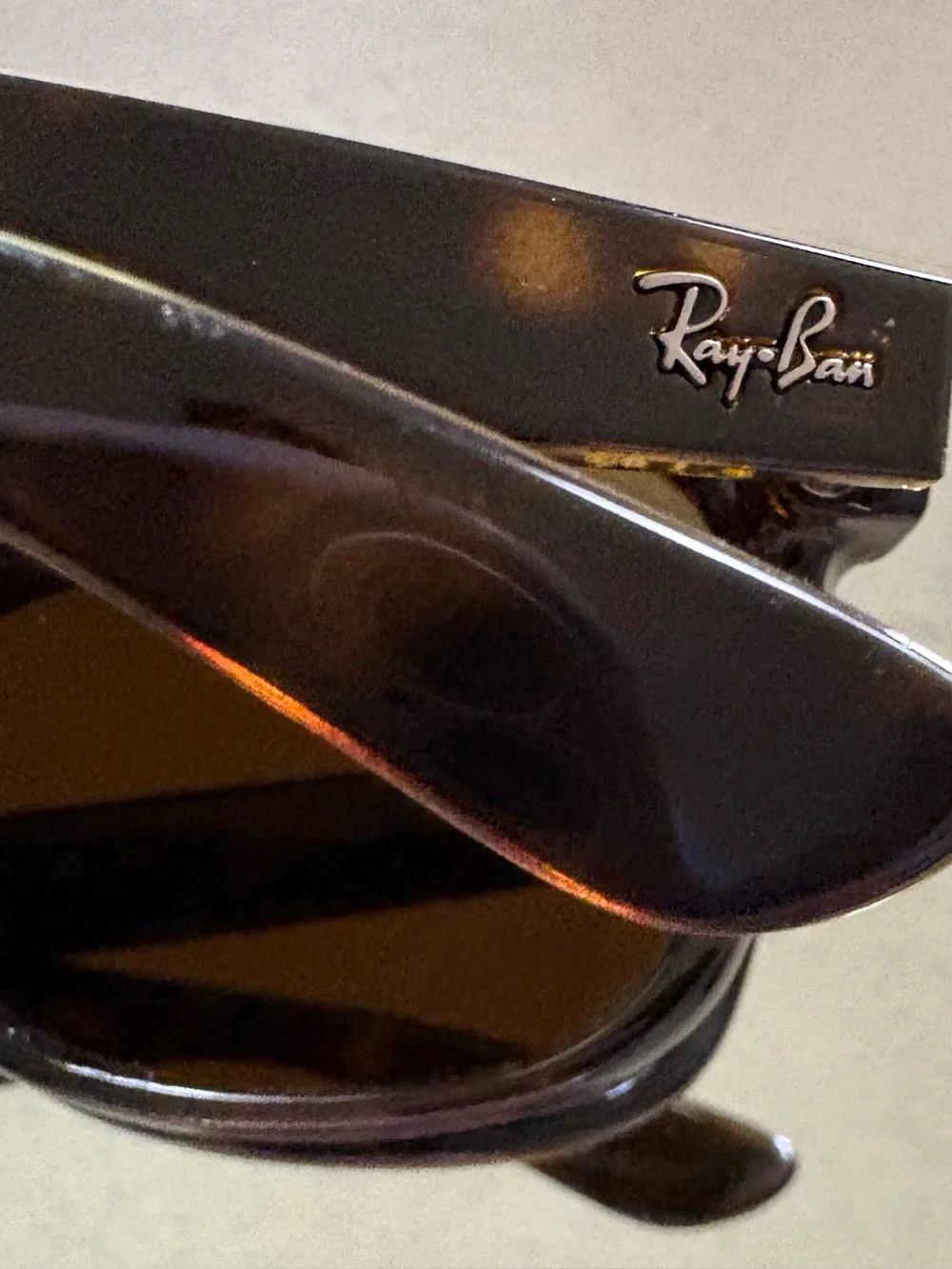 Ray-Ban Tortoiseshell Brown Polarized Sunglasses